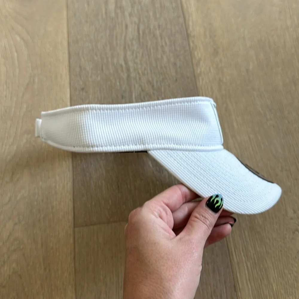 Austin FC New Era White Game Day Adjustable Visor